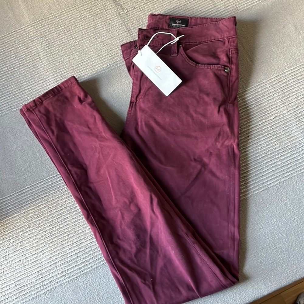 ADRIANO GOLDSCHMIED FARAH high rise Skinny ankle jeans